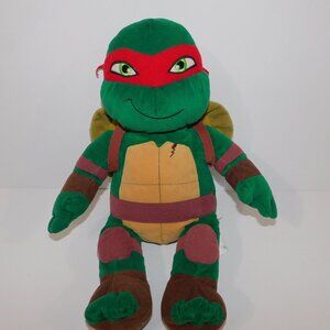 Build a Bear Workshop TMNT Teenage mutant Ninja Turtles Raphael 18" Plush 2016